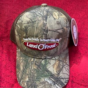Realtree Land O Frost Port Authority Camouflage Cap‎ With Velcro Mesh Adjustment